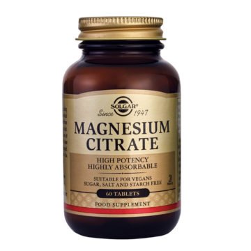 Solgar Magnezij citrat, 60 tablet