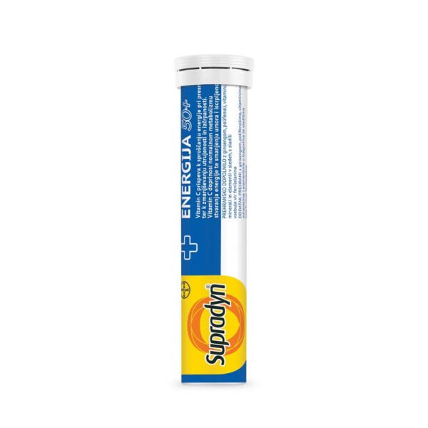 Supradyn Energija 50 plus, 15 šumečih tablet 01