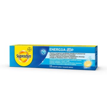 Supradyn Energija 50 plus, 15 šumečih tablet