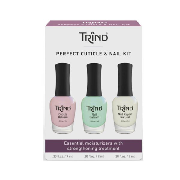 Trind Perfect Cuticle&Nail Kit-set s popolno vlago in krepilnim učinkom, 1 set
