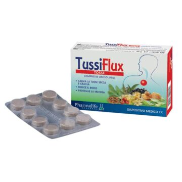 Tussiflux orodisperzibilne tablete za kašelj, 30 tablet