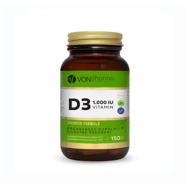Vonpharma vitamin D3 1.000