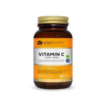 Vonpharma Vitamin C Cink in Šipek