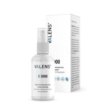 Valens D 3000 ustno pršilo, 50 ml