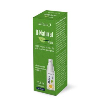 Valens D-Natural Vegan ustno pršilo, 12,5 ml