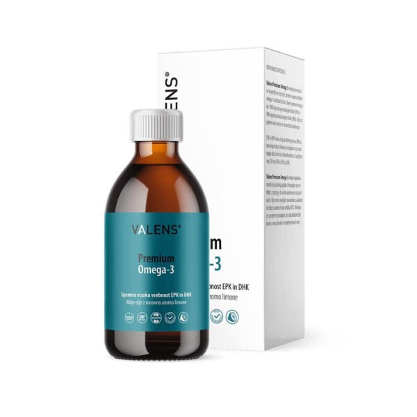 Valens Premium Omega-3 olje, 150 ml
