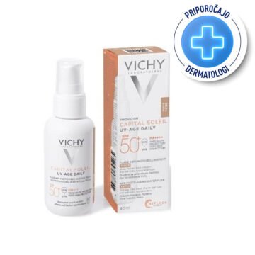 Vichy Capital Soleil UV-AGE dnevni fluid SPF 50+, 40 ml