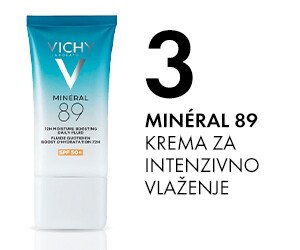 Vichy Mineral 89 dnevni fluid za 72-urno intenzivno vlaženje ZF50+