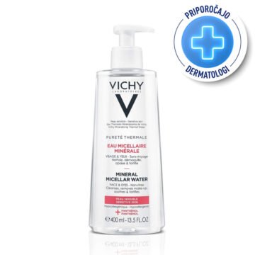 Vichy Pureté Thermale micelarna voda za občutljivo kožo, 400 ml