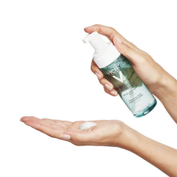 Vichy Pureté Thermale pena za čiščenje občutljive kože obraza, 150 ml
