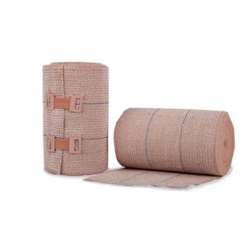 Vivavene dolgoelastični kompresijski povoj 10 cm x 10 m, 2 povoja