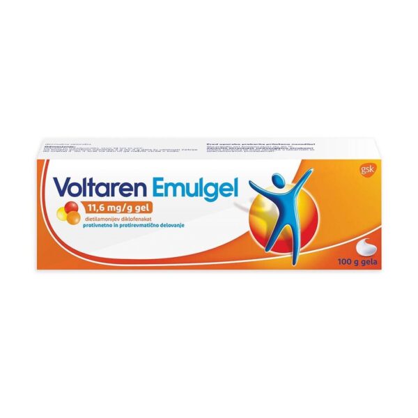 Voltaren Emulgel 11,6 mg g gel 100 g