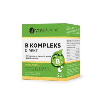 Vonpharma B Kompleks Direkt prašek, 20 vrečk