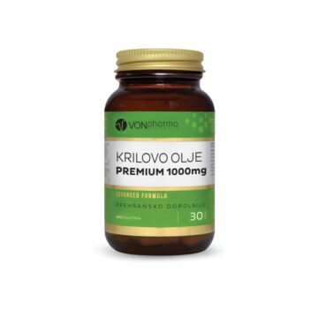 Vonpharma Krilovo olje Premium 1.000 mg, 30 kapsul
