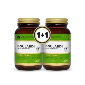 Vonpharma akcijski paket Boulardi Super Strong, 2 x 30 kapsul 1+1 GRATIS