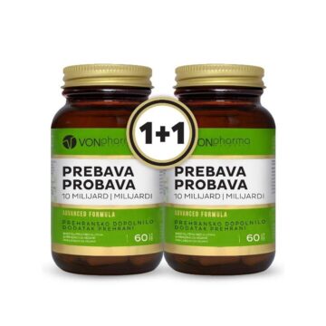 Vonpharma akcijski paket Prebava 10 milijard, 2 x 60 kapsul 1+1 GRATIS