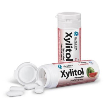 Xylitol žvečilni gumi okus lubenica, 30 žvečilnih gumijev