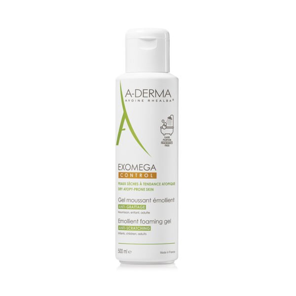 A-Derma Exomega Control emolientni peneči gel