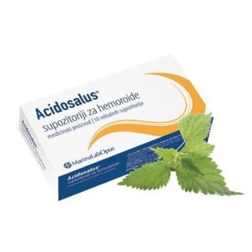 Acidosalus svečke za hemoroide, 10 svečk