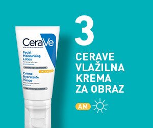 Priporočena uporaba CeraVe vlažilne nege za obraz za normalno do suho kožo ZF30, 52 ml