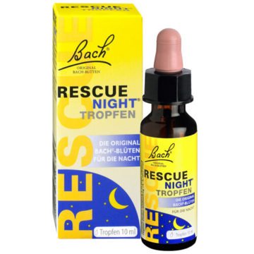 Bach Rescue Night nočne kapljice brez alkohola, 10 ml