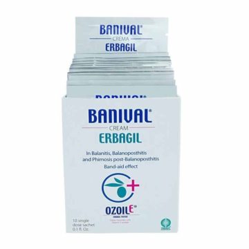 Banival krema v vrečkah, 10 x 3 ml