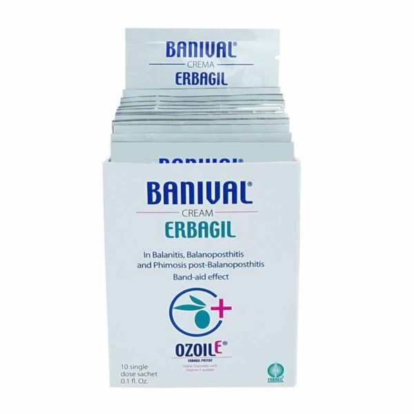 Banival krema v vrečkah, 10 x 3 ml