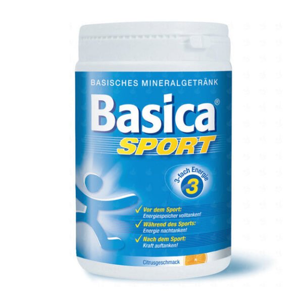 Basica Sport prah v plastični posodi, 660 g