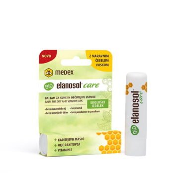 BIO Elanosol Care balzam za ustnice, 5,2 g