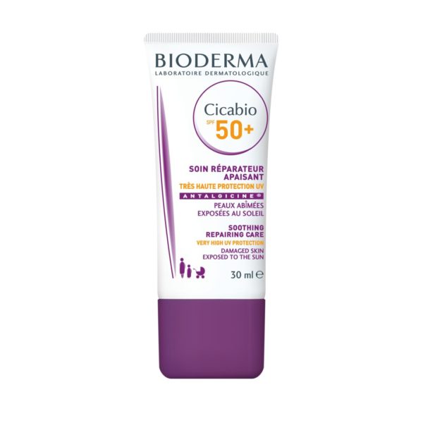 Bioderma Cicabio pomirjajoča krema ZF50+, 30 ml