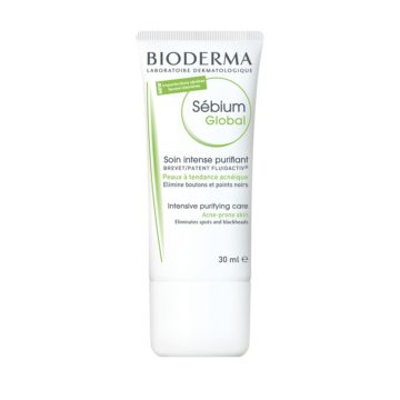 Bioderma Sebium Global krema za aknasto kožo, 30 ml