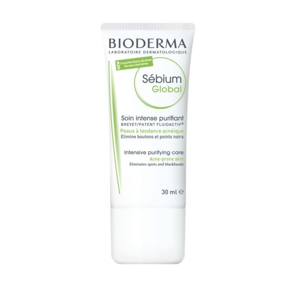 Bioderma Sebium Global krema za aknasto kožo, 30 ml