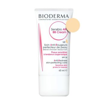 Bioderma Sensibio AR BB krema za občutljivo kožo nagnjeno k rozacei, 40 ml