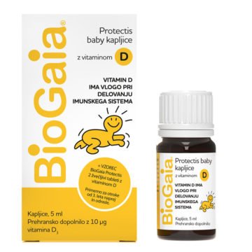 BioGaia ProTectis Baby D3 kapljice, 5 ml