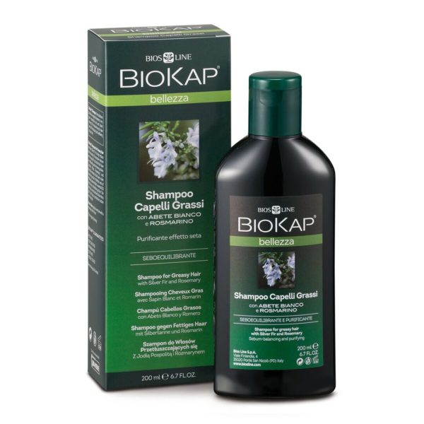 Biokap šampon za mastne lase, 200 ml