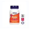 Now Biotin 1000 µg, 100 kapsul