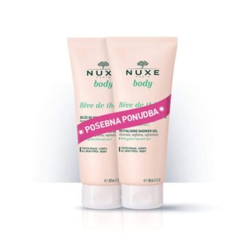 Nuxe Body RDT poživljajoči gel za tuširanje AKCIJA, 2 x 200 ml
