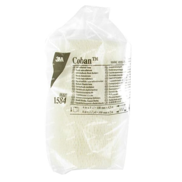 Coban elastični povoj 10cm x 4,5m bela