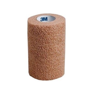 Coban elastični povoj kožna barva 5 cm x 4,5 m, 1 povoj