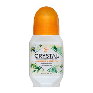 Crystal Essence roll-on s kamilico in zelenim čajem, 66 ml