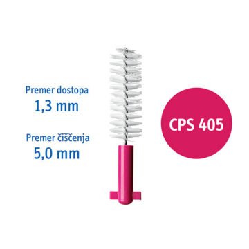 Curaprox CPS 405 Perio medzobna ščetka, 5 ščetk + držalo