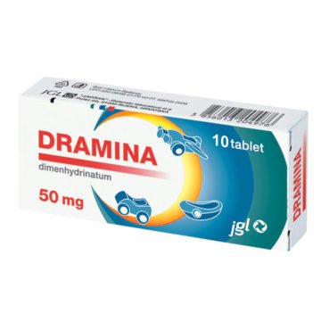 Dramina 50 mg tablete, 10 tablet