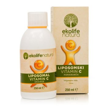 Ekolife Natura Liposomski vitamin C, 250 ml