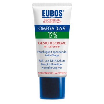 Eubos 12� Omega pomirjujoča krema za obraz, 50 ml