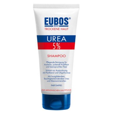 Eubos 5� Urea šampon za suhe in poškodovane lase, 200 ml