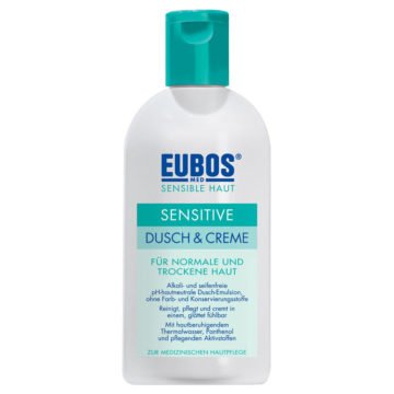 Eubos Sensitive krema za prhanje, 200 ml
