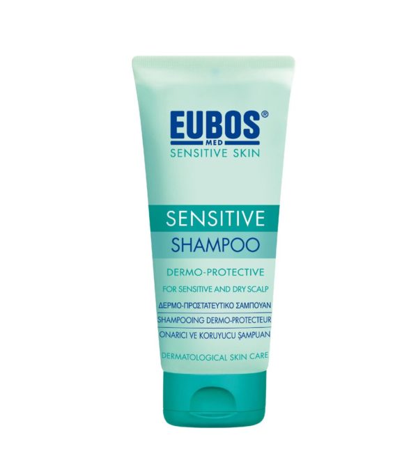 Eubos Sensitive šampon za zaščito lasišča, 150 ml