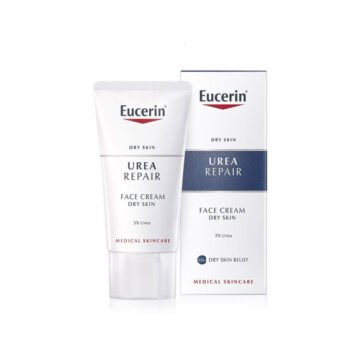Eucerin UreaRepair 5% krema za obraz za suho kožo, 50 ml