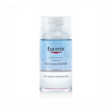 Eucerin DermatoCLEAN micelarni odstranjevalec ličil za oči, 125 ml