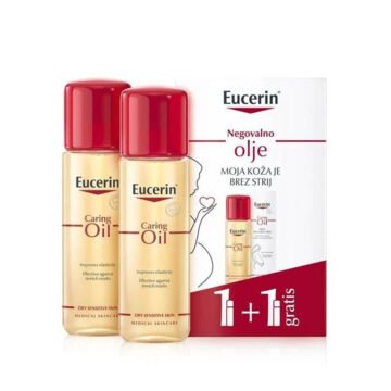 Eucerin negovalno olje za telo 1+1 GRATIS, 2 x 125 ml